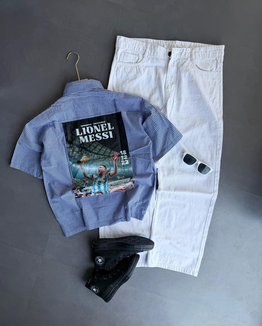 Baggy pant + shirt combo